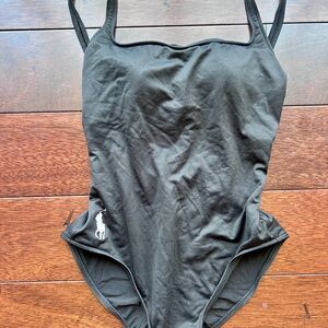 Polo Ralph Lauren Black One-Piece Swimwear